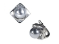 Серьги, серебро 925, жемчуг синт,циркон 002 01 21sk-00180 2010 г инфо 4729w.