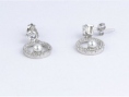 Серьги, серебро 925 ,жемчуг синт,циркон 001 01 21-01670 2009 г инфо 4822w.